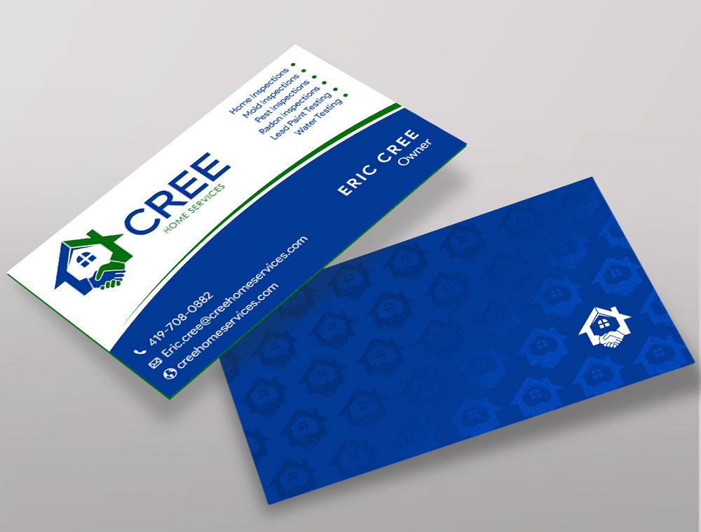 Cree Home Services logo design by Niqnish