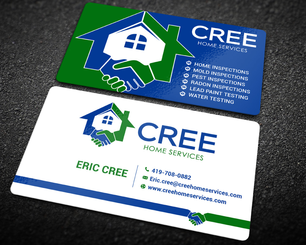 Cree Home Services logo design by Boomstudioz