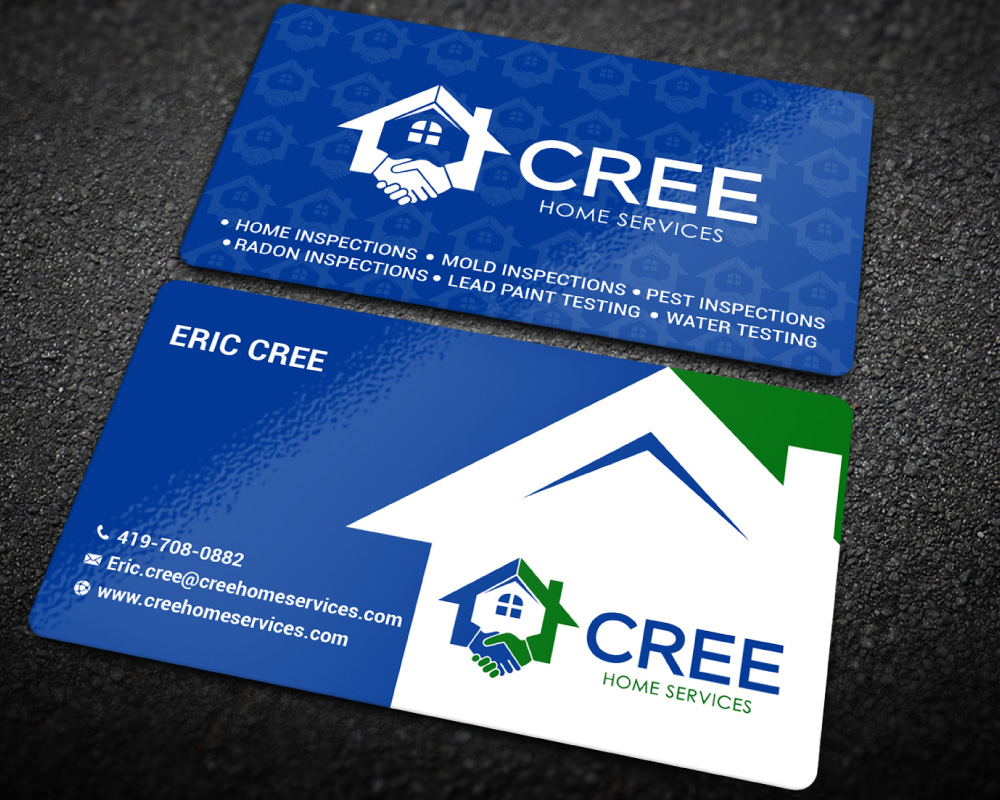 Cree Home Services logo design by Boomstudioz