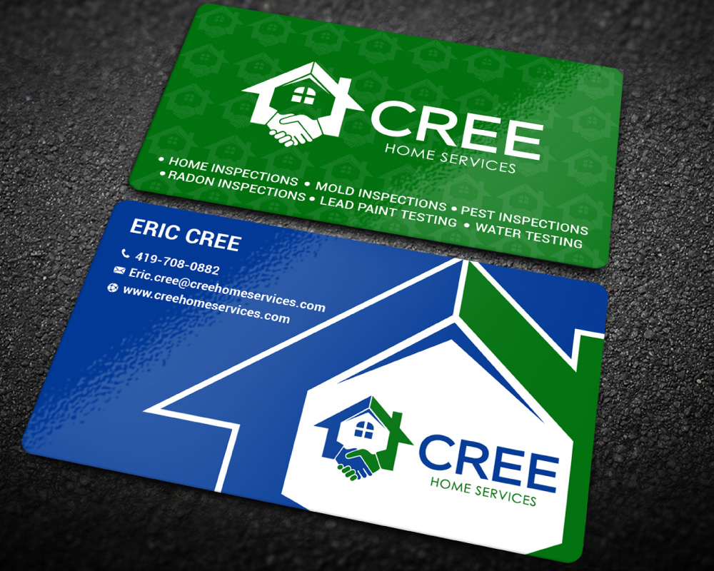 Cree Home Services logo design by Boomstudioz