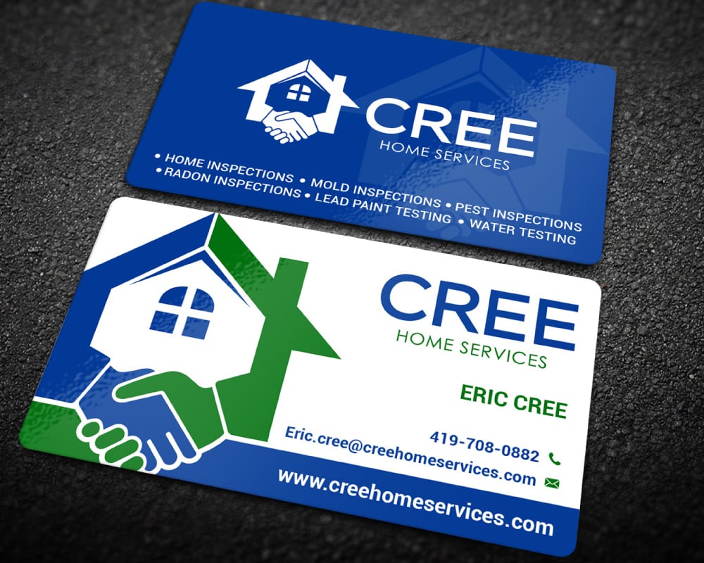 Cree Home Services logo design by Boomstudioz