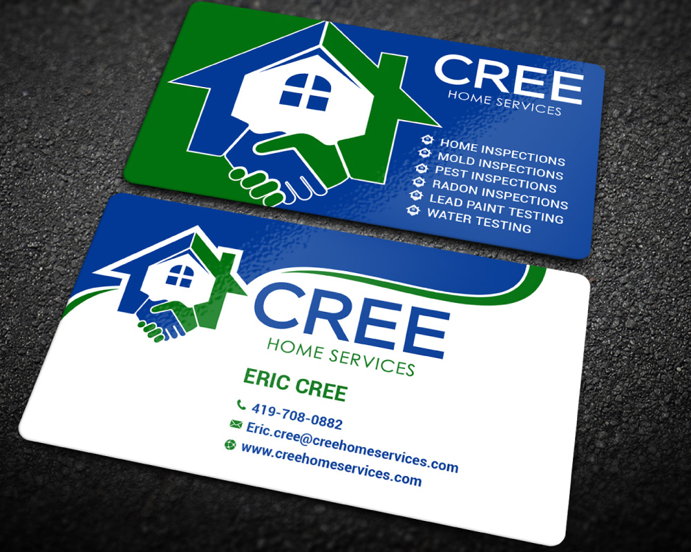 Cree Home Services logo design by Boomstudioz