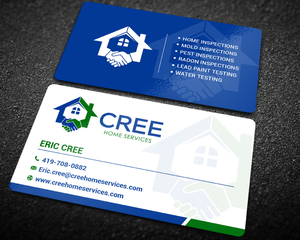 Cree Home Services logo design by Boomstudioz