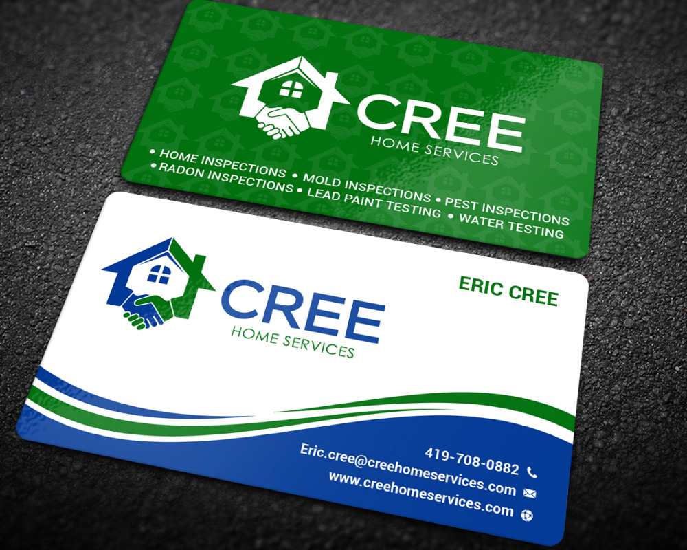Cree Home Services logo design by Boomstudioz