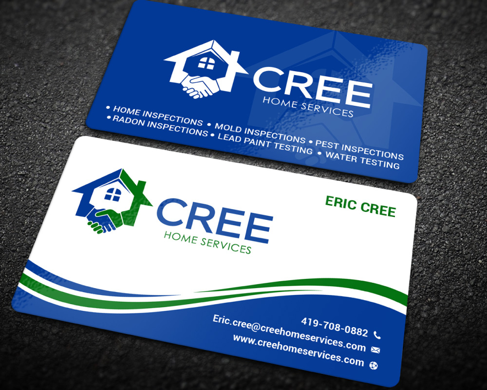 Cree Home Services logo design by Boomstudioz