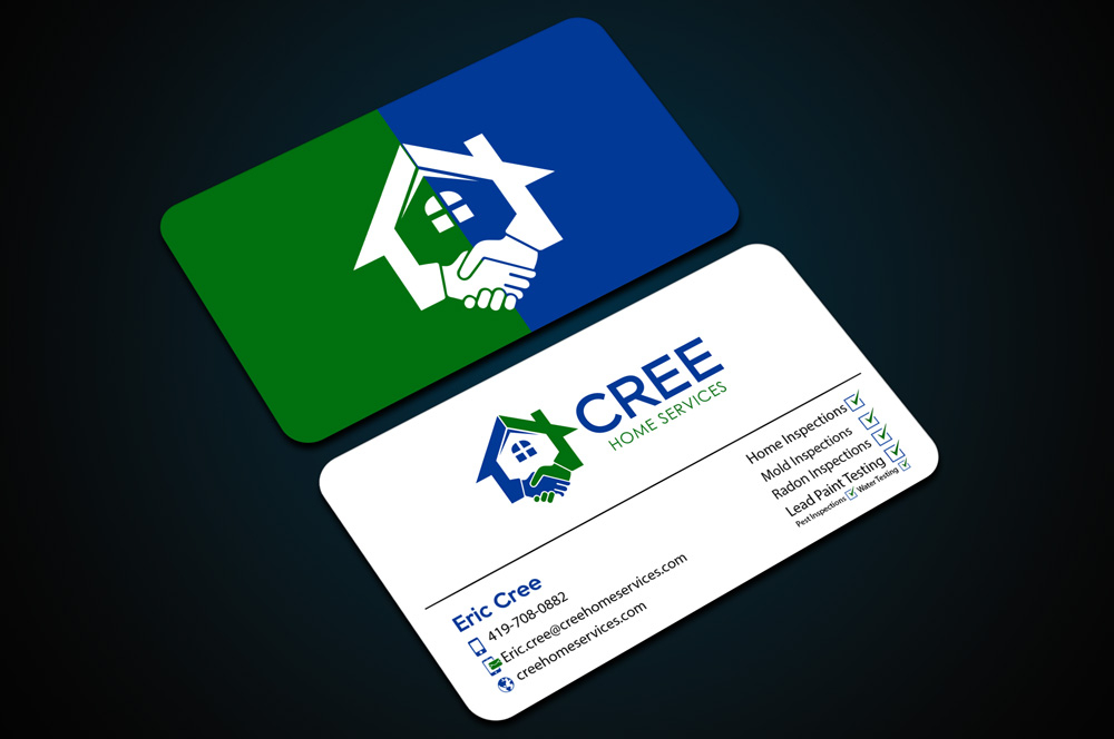 Cree Home Services logo design by grea8design