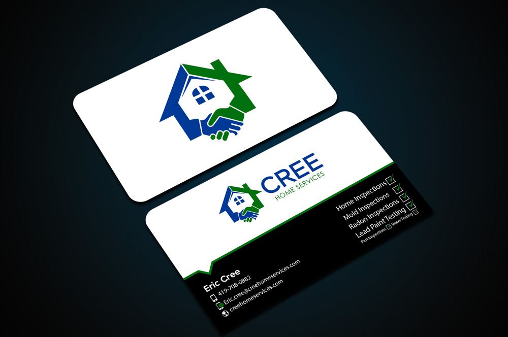 Cree Home Services logo design by grea8design
