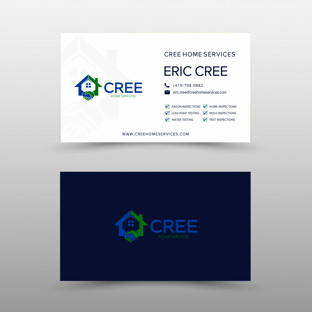 Cree Home Services logo design by Shina