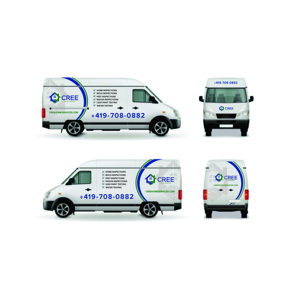 Cree Home Services logo design by Shina