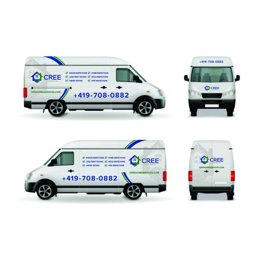 Cree Home Services logo design by Shina