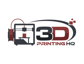 3D Printing HQ logo design by mutafailan