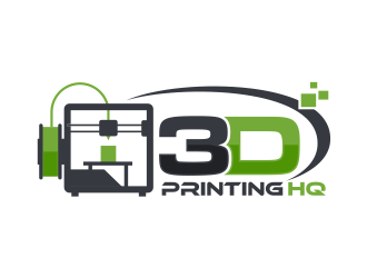 3D Printing HQ logo design by mutafailan
