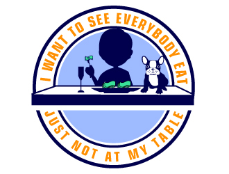 I want to see everybody win just not at my table  logo design by Suvendu