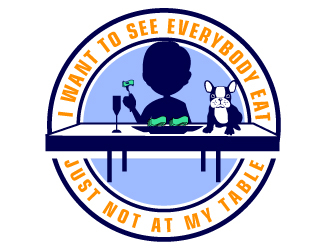 I want to see everybody win just not at my table  logo design by Suvendu