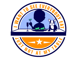 I want to see everybody win just not at my table  logo design by Suvendu