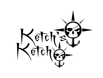Ketch’s Catch logo design by Gwerth