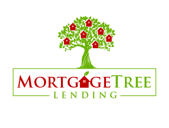 MortgageTree Lending  logo design by BeDesign