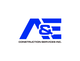 A&E Construction Services Inc. logo design by kanal