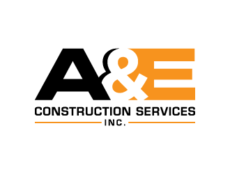 A&E Construction Services Inc. logo design by denfransko