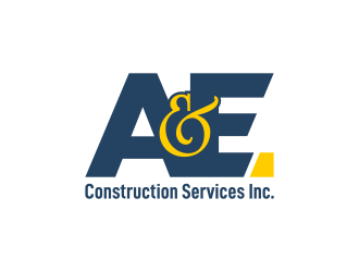 A&E Construction Services Inc. logo design by ekitessar