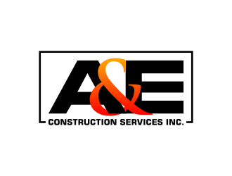A&E Construction Services Inc. logo design by ekitessar