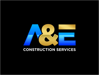 A&E Construction Services Inc. logo design by FloVal