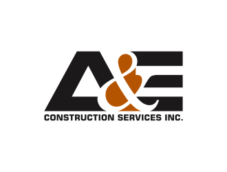 A&E Construction Services Inc. logo design by ekitessar