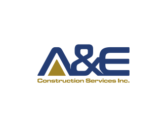 A&E Construction Services Inc. logo design by graphicstar