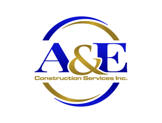 A&E Construction Services Inc. logo design by graphicstar