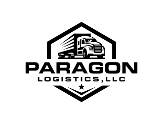 Paragon Logistics, LLC logo design by ubai popi