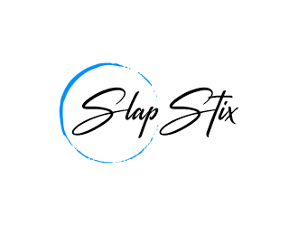 SlapStix logo design by Gwerth