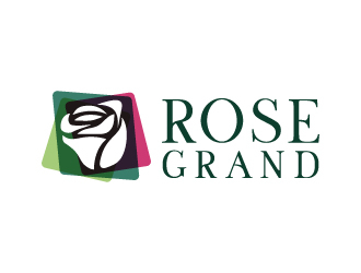 Rose Grand logo design by akilis13