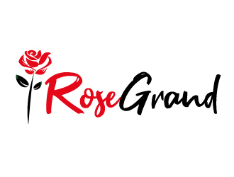 Rose Grand logo design by AamirKhan