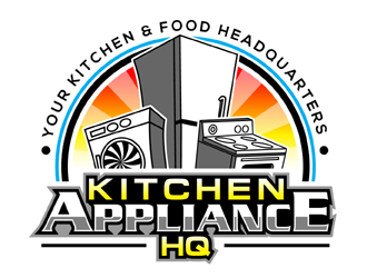 Kitchen Appliance HQ logo design by MAXR