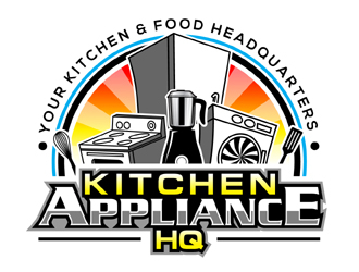 Kitchen Appliance HQ logo design by MAXR