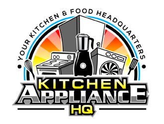 Kitchen Appliance HQ logo design by MAXR