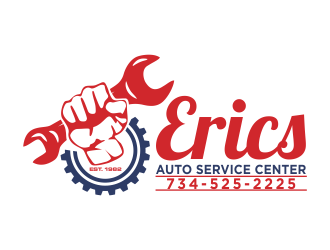 Erics Auto Service Center logo design by qqdesigns