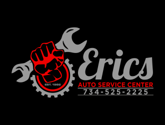 Erics Auto Service Center logo design by qqdesigns