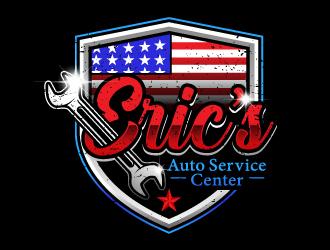 Erics Auto Service Center logo design by nexgen
