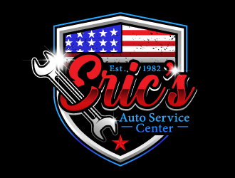 Erics Auto Service Center logo design by nexgen