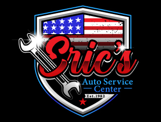 Erics Auto Service Center logo design by nexgen