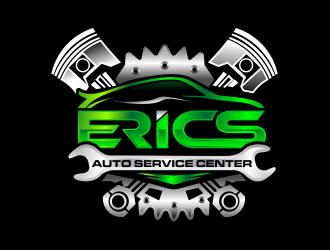 Erics Auto Service Center logo design by hidro