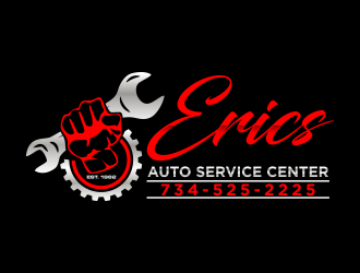 Erics Auto Service Center logo design by qqdesigns