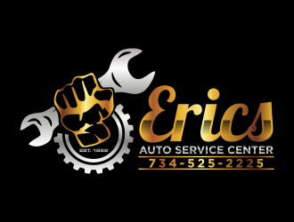 Erics Auto Service Center logo design by qqdesigns
