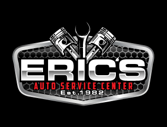 Erics Auto Service Center logo design by AamirKhan
