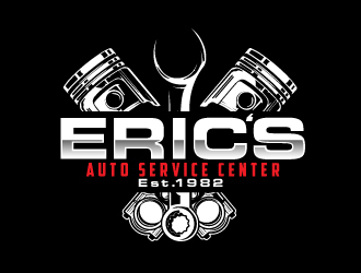 Erics Auto Service Center logo design by AamirKhan