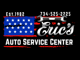 Erics Auto Service Center logo design by Suvendu