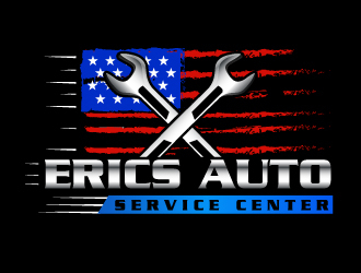 Erics Auto Service Center logo design by Suvendu