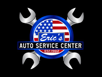 Erics Auto Service Center logo design by Suvendu