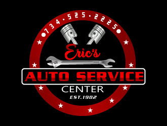 Erics Auto Service Center logo design by Suvendu